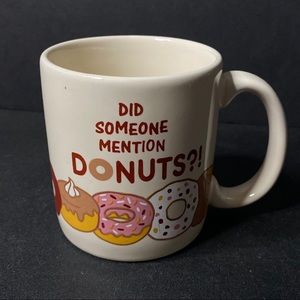 American Greetings Stoneware Coffee Mug Donuts!
